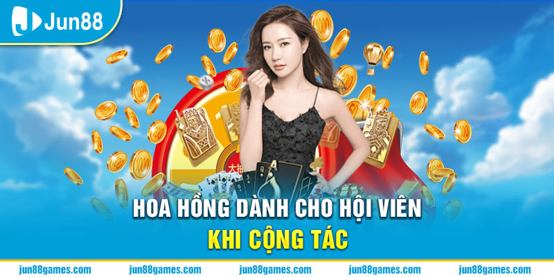 Hoa hồng dành cho hội viên khi cộng tác